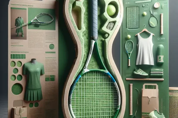 ECORISE™ PLA Nonwoven: Eco-Friendly Tennis Racquet Packaging by Yonex ECORISE™ PLA Nonwoven: Eco-Friendly Tennis Racquet Packaging by Yonex