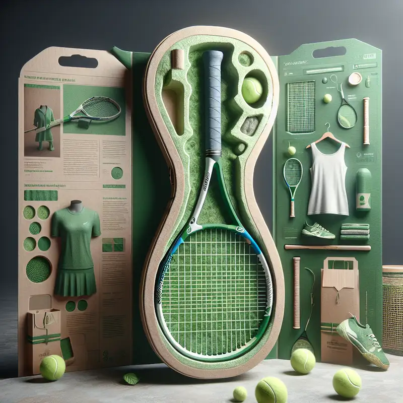 ECORISE™ PLA Nonwoven: Eco-Friendly Tennis Racquet Packaging by Yonex