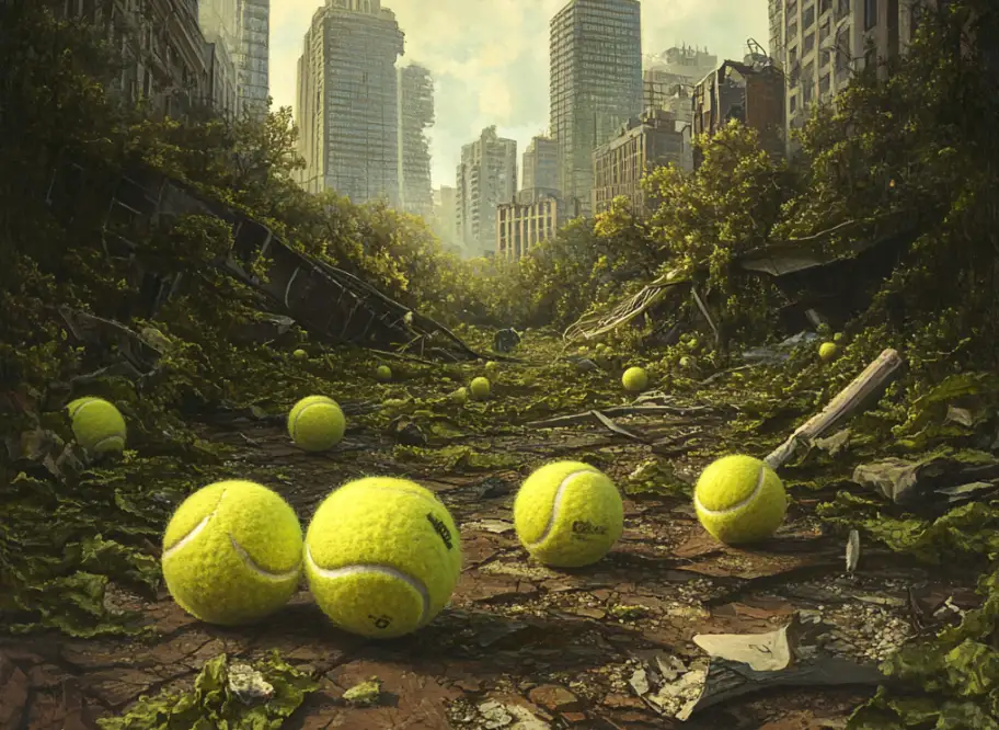 tennis balls impact