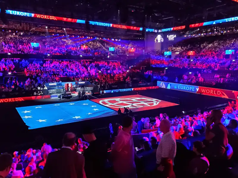 Laver Cup 2023: Legends Compete on Unique Black Court